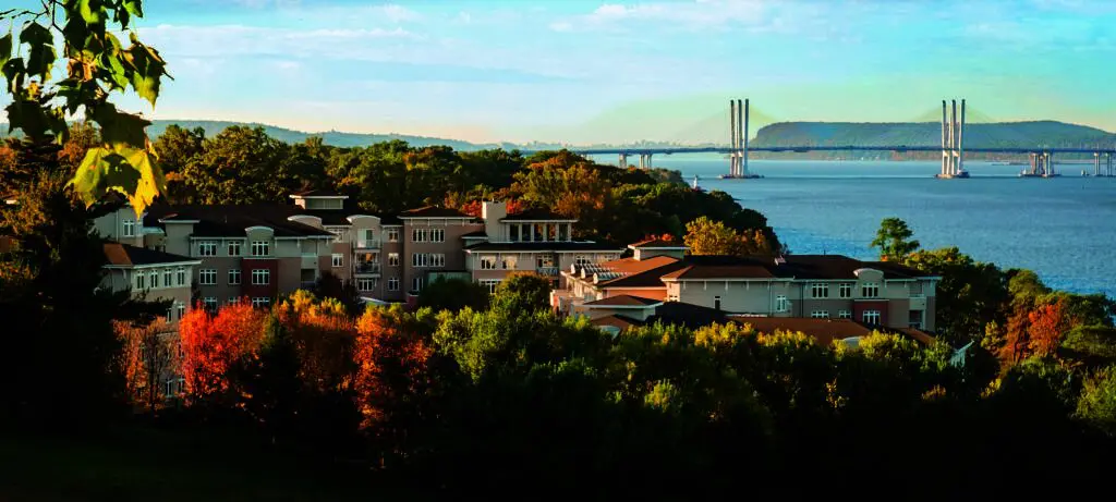 Kendal on Hudson view of Tappan Zee Bridge