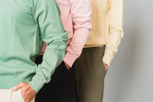 hands in pockets