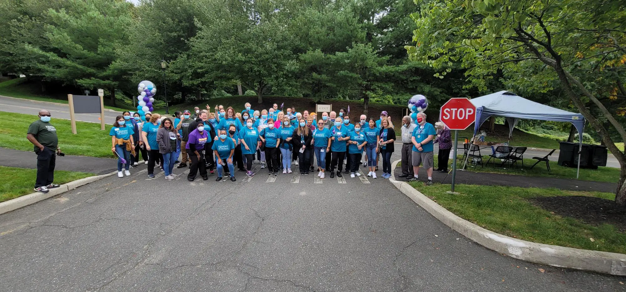 Kendal on Hudson team walks for Alzheimer's