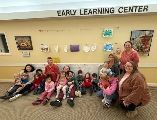 Hanover children and teachers