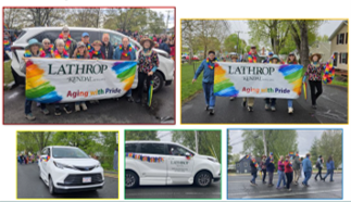 Lathrop residents at Pride Parade