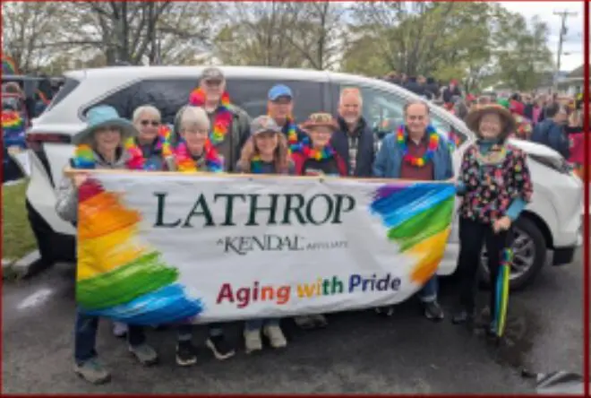 Lathrop residents walk in Pride