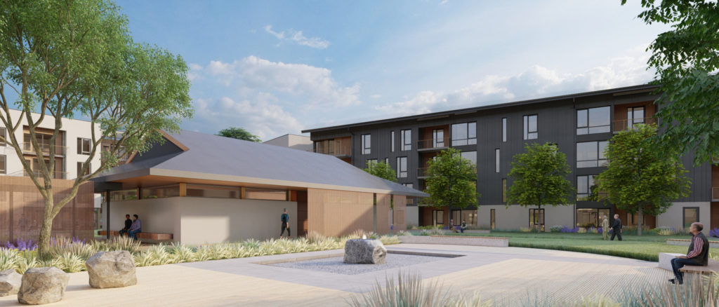 Enso Village Zendo exterior architect's rendering