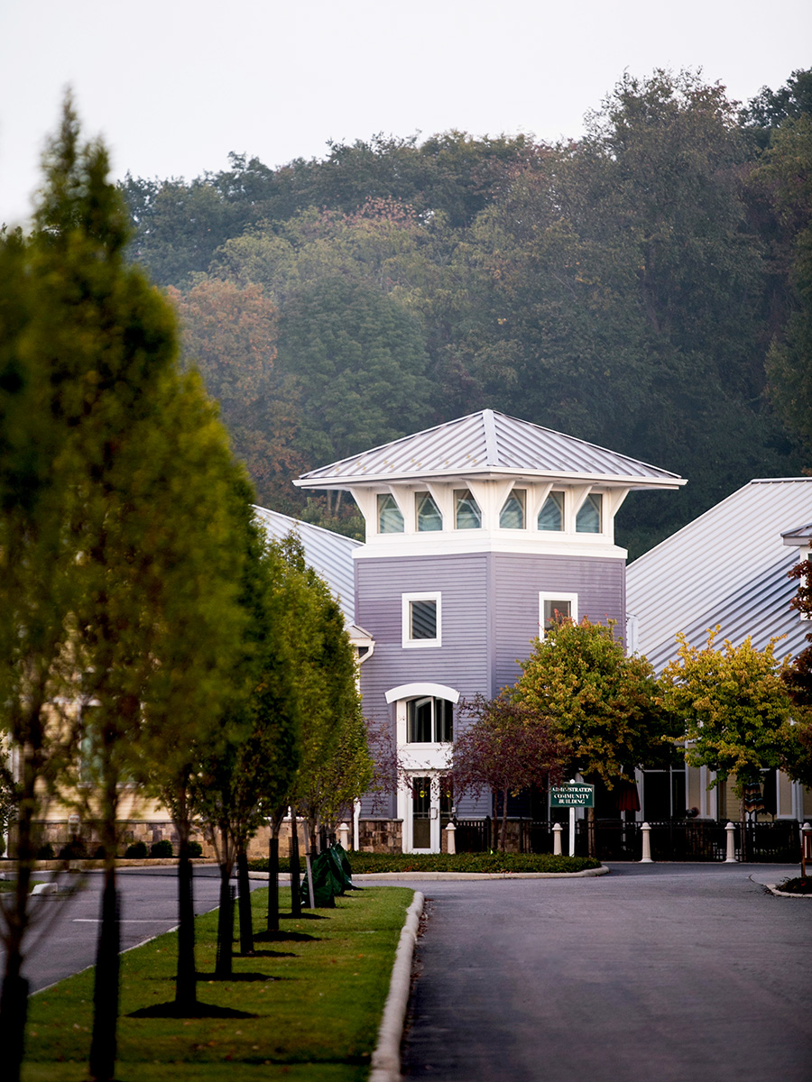 entrance drive