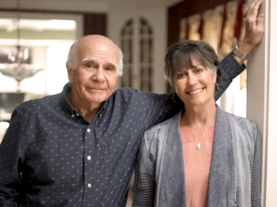 Couple retiring in their home