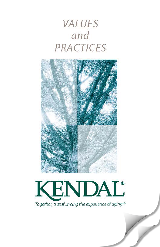 Values & Practices booklet