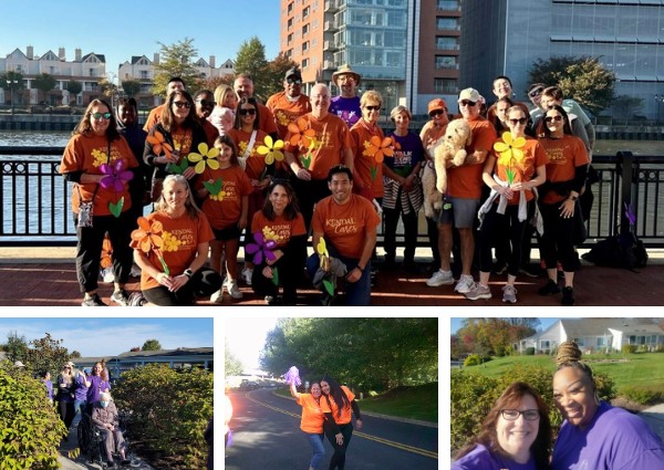 Kendal residents and staff in walk to end alzheimers