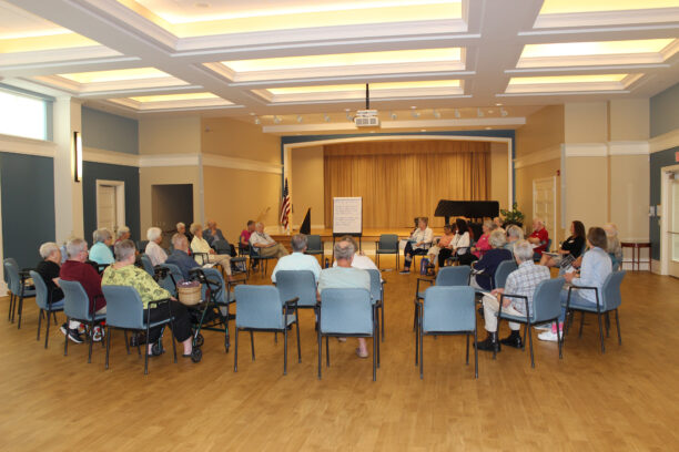 Kendal at Hanover Diversity Circle group meeting