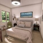 Barclay Friends bedroom rendering