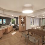 Barclay Friends dining rendering