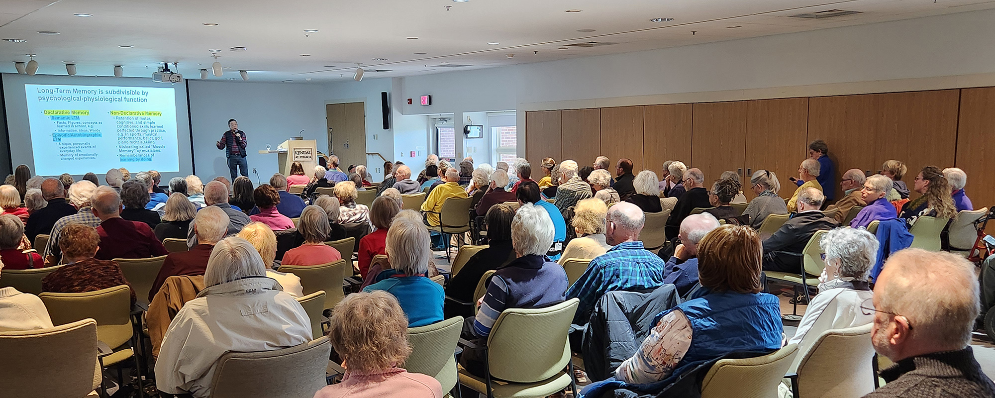 Retirees engage in Lifelong Learning through visiting lecturer from Cornell