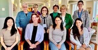 Kendal on Hudson board members and student nurses