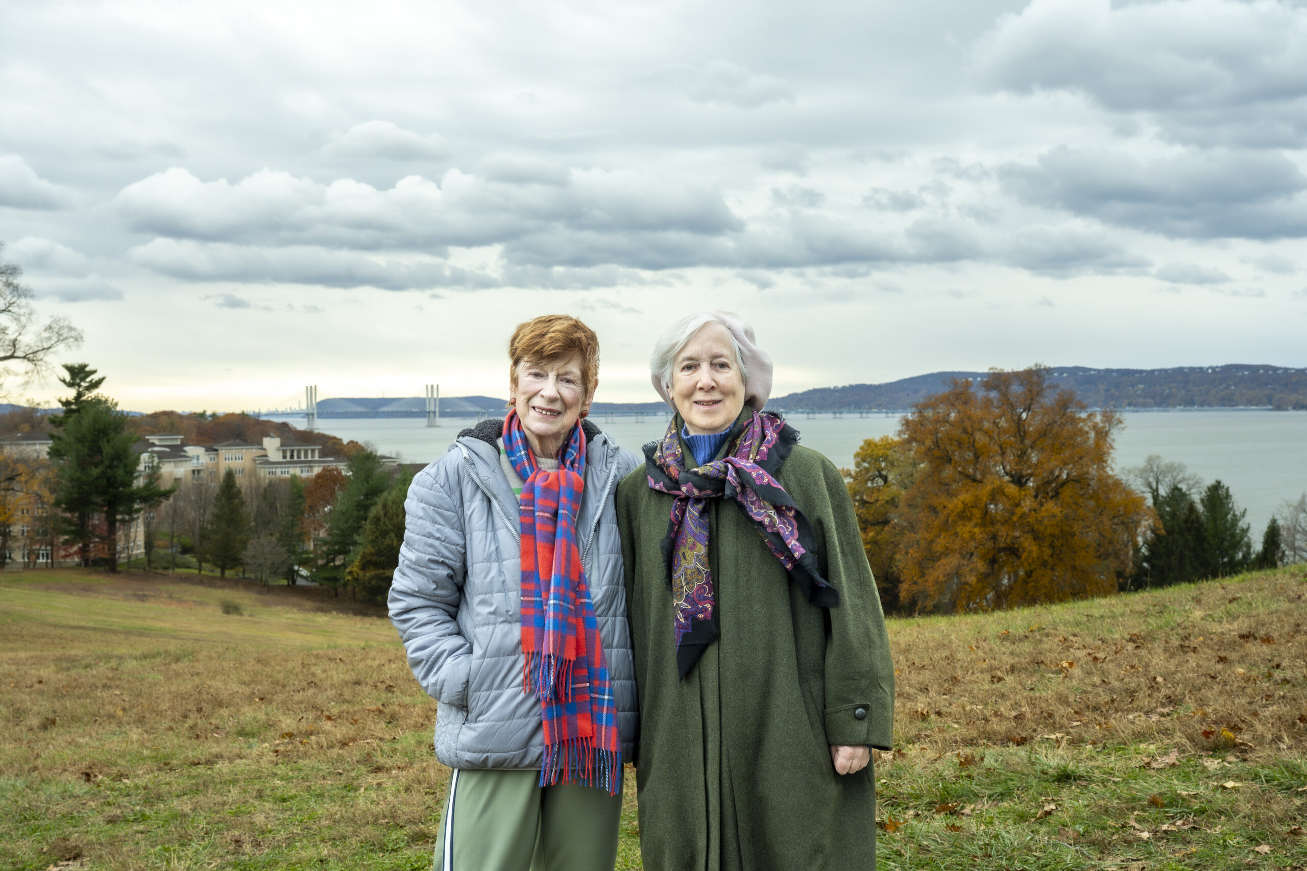 Jan and Mareen near Hudson River